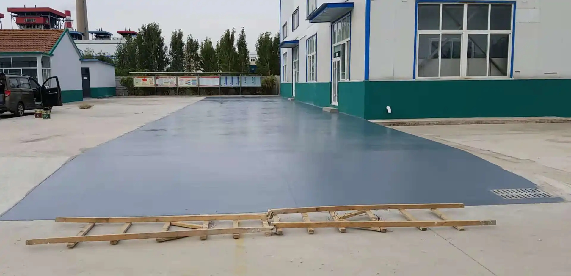 密云车间厂房地坪漆修补翻新